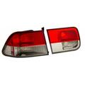 Anzo Usa Taillights Red-Clear 221222